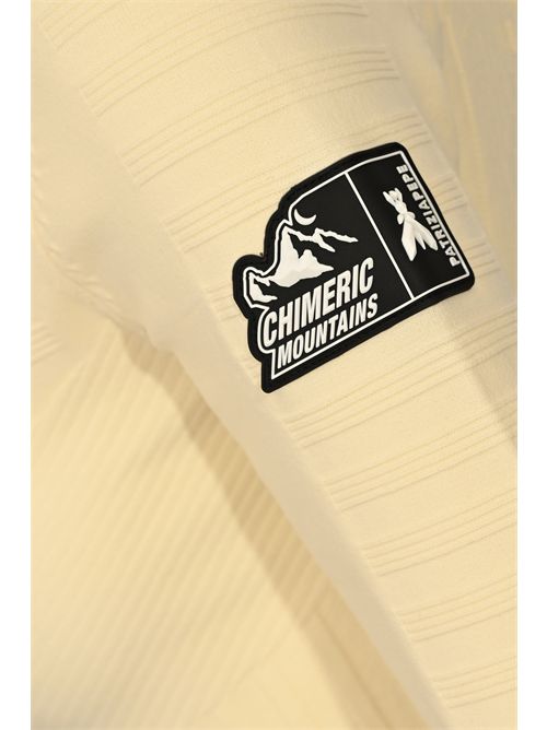 Maglione con zip in tessuto tecnico Panna Patrizia Pepe | 2K0361 K667W405